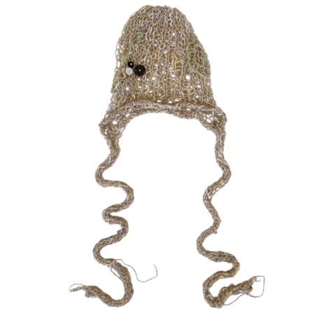 silk button bonnet